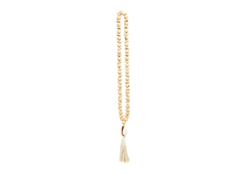Collier Kubu - Blanc Naturel - JABR023NW - Bazar Bizar