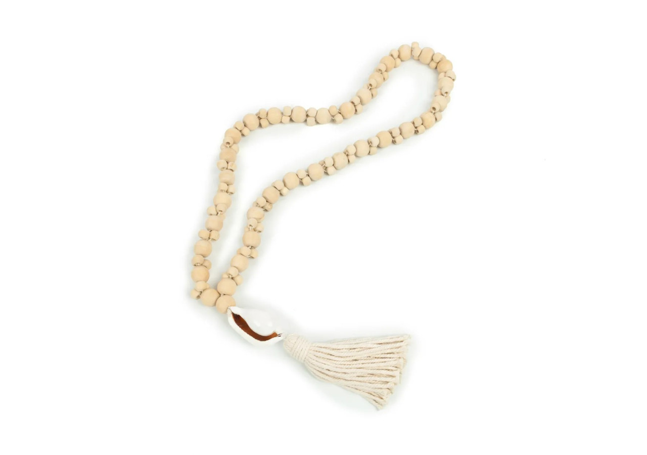 Collier Kubu - Blanc Naturel - JABR023NW - Bazar Bizar