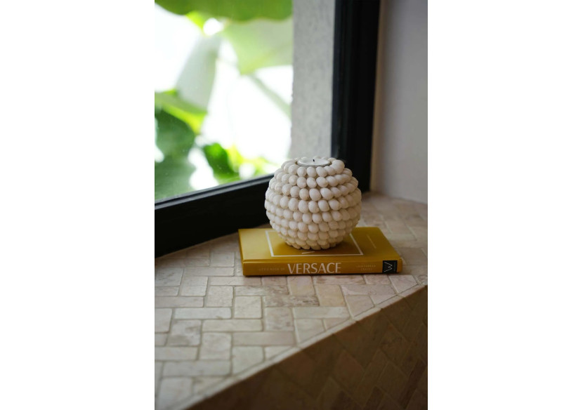 Support de Bougie Bubble - S - BABL015W-S - Bazar Bizar