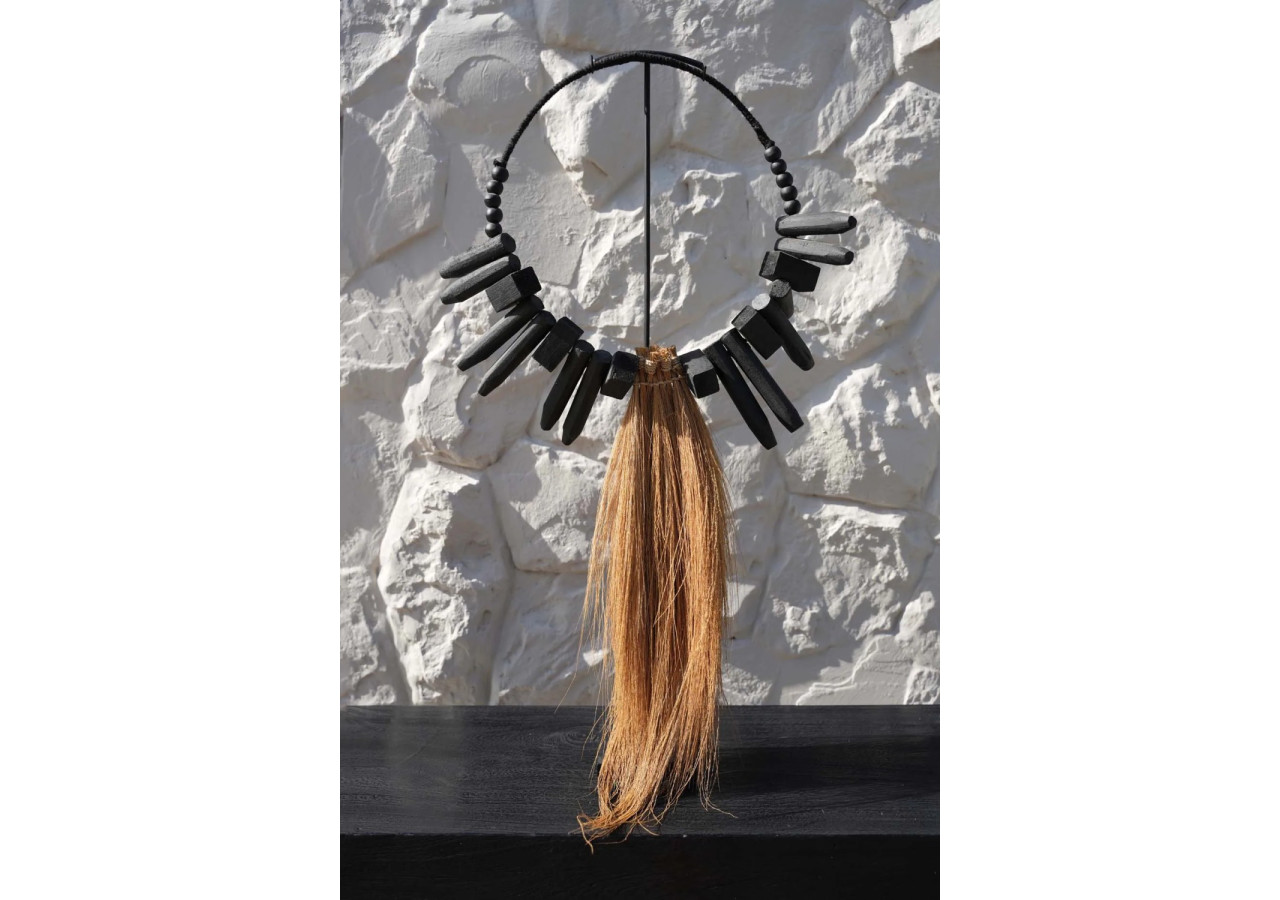 Rayung en Bois sur Support - BALE064NB - Bazar Bizar