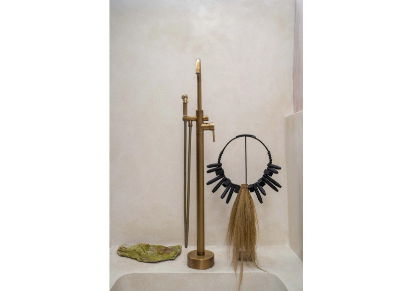 Rayung en Bois sur Support - BALE064NB - Bazar Bizar