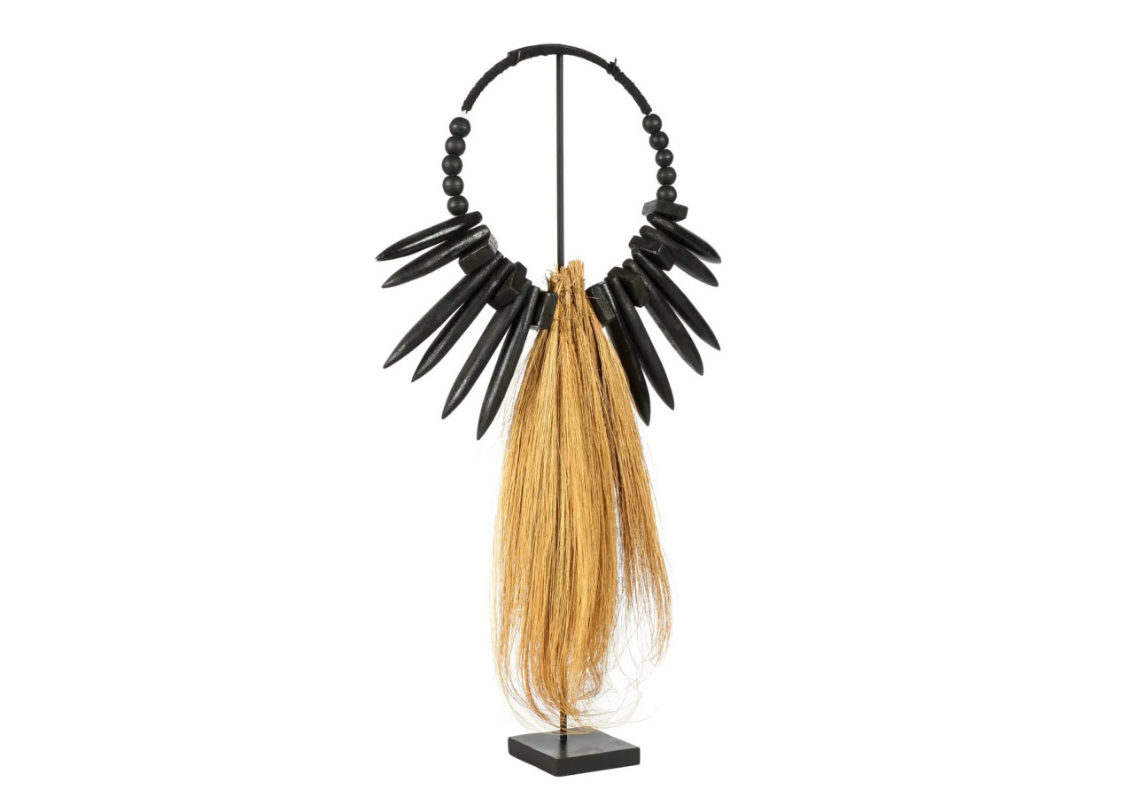 Rayung en Bois sur Support - BALE064NB - Bazar Bizar