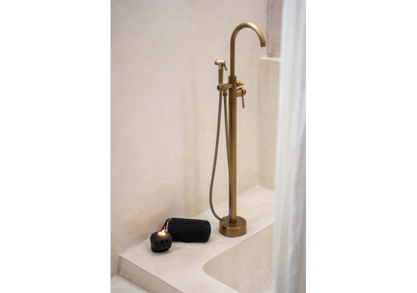 Porte-Bougie Sumba Stone n°27 - Artisanat Indonésien - BAHRA027 - Bazar Bizar