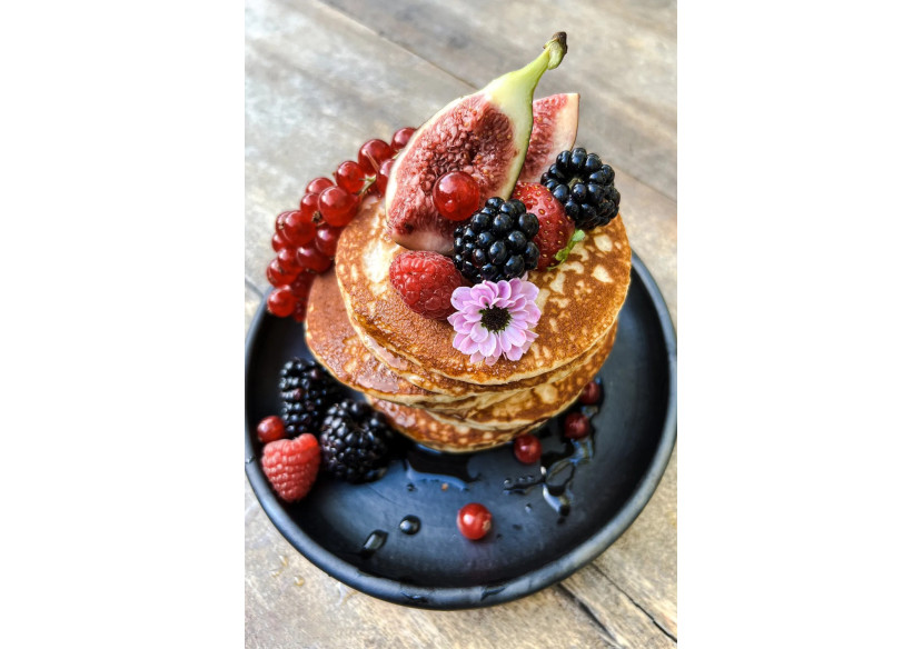 Assiette Classique Brûlée - Noire - Petits Modèles - JAES009B-S - Bazar Bizar