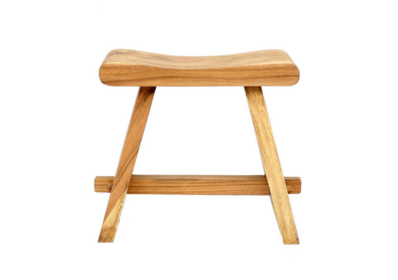 Tabouret Suar - 50 - Élégance Naturelle - JAAM002N-50 - Bazar Bizar