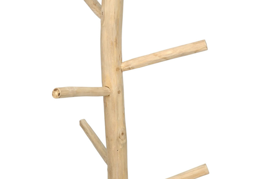 Cintre en Teck - Style Boho Naturel - JAKA007N-160 - Bazar Bizar