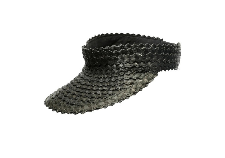Chapeau de Soleil Tissé à la Main - Noir 40 - BAJN060B - Bazar Bizar
