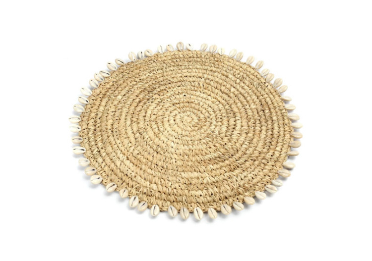 Set de Sous-Plateaux en Herbe Marine - Naturel - BAJN054N - Bazar Bizar