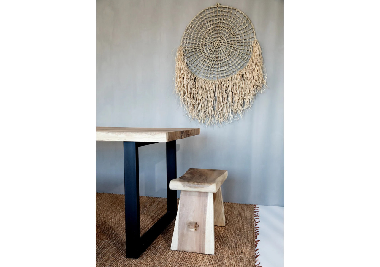 Attrape-Rêves en Raffia - Naturel 40 - BAJN111N-70 - Bazar Bizar