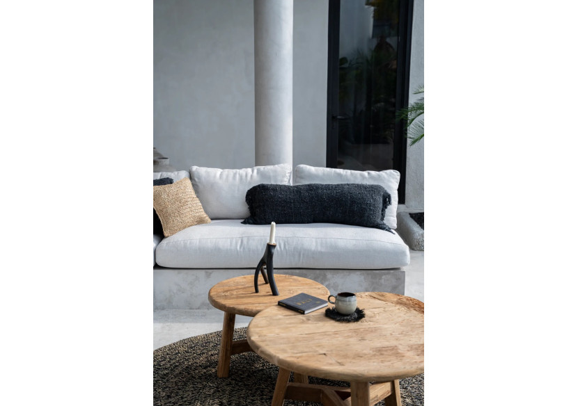 Bougeoir Triple Branche - Noir - JABR035B - Bazar Bizar