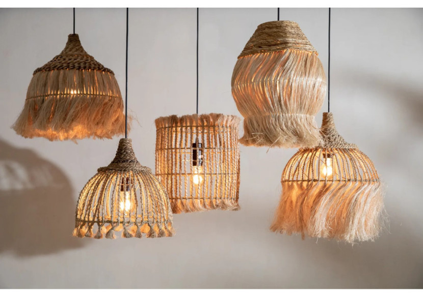 Suspension Jupe Crayon - Naturelle - JAPA025N-M-30x45 - Bazar Bizar