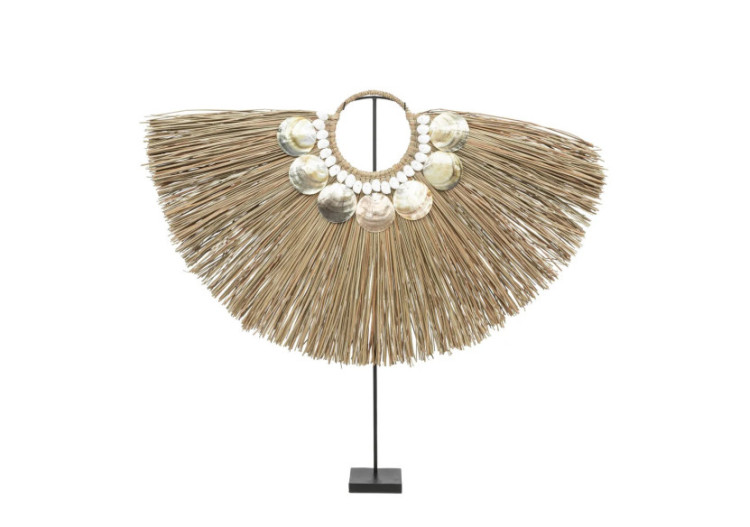 Affichage en Herbe Alang - Sur Support - 30cm - BALE062NW - Bazar Bizar