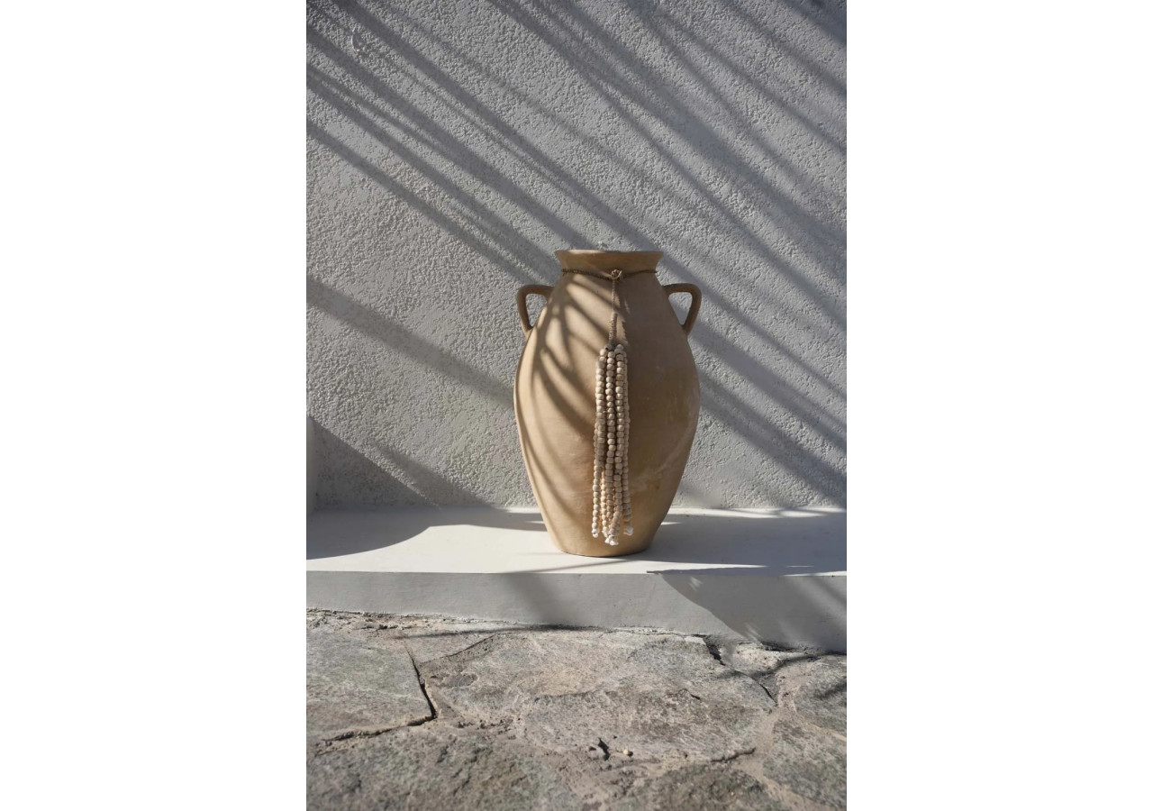 Tassel en Perles en Bois - Naturel - BALE054N - Bazar Bizar