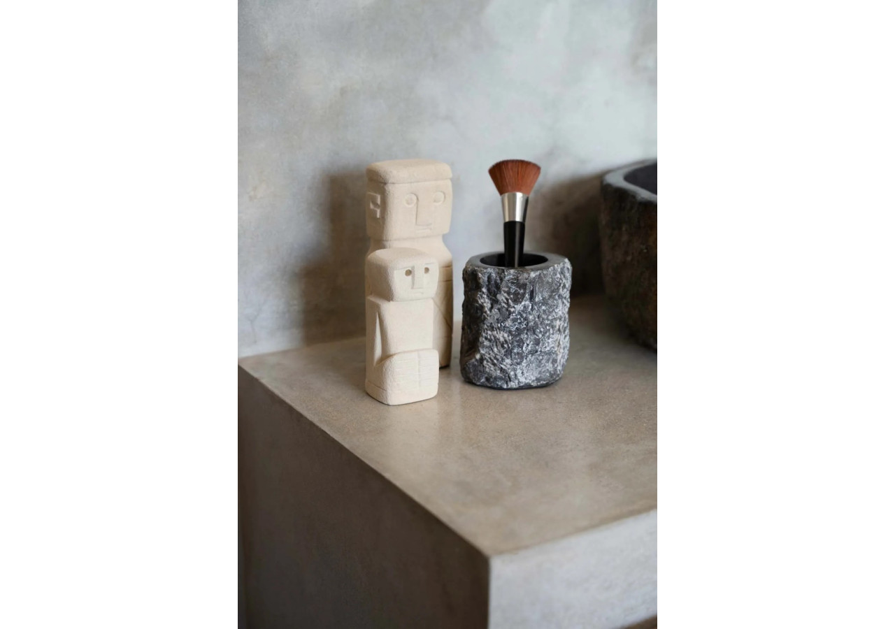 Statue en Pierre Sumba n°24 - BAHRA024 - Bazar Bizar