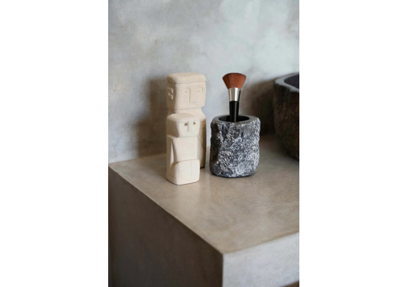 Statue en Pierre Sumba n°24 - BAHRA024 - Bazar Bizar