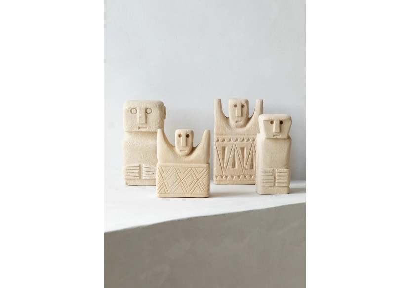 Statue en Pierre Sumba n°24 - BAHRA024 - Bazar Bizar