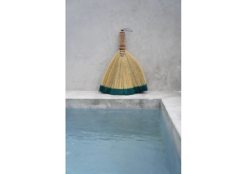 Brosse à balayer - Turquoise naturel - Boho chic - JAAT009NTu - Bazar Bizar Brosse à balayer - Turquoise naturel - Boho chic - JAAT009NTu - Bazar Bizar