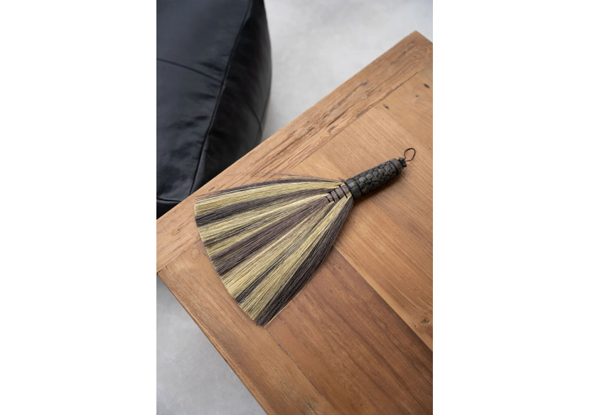 Brosse à balayer - Noir naturel - Boho chic - JAAT009BN - Bazar Bizar Brosse à balayer - Noir naturel - Boho chic - JAAT009BN - Bazar Bizar