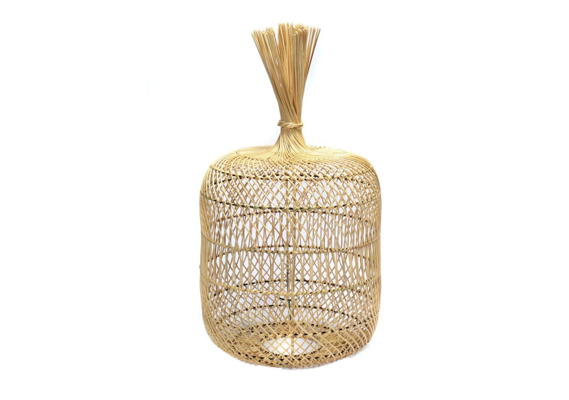 Lampe Dumpling - Naturelle - L - BAYU004N-L-40x70 - Bazar Bizar