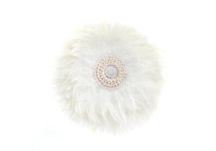 Affichage mural Juju Côtier - Élégant avec coquillages - BALE015W-M-50 - Bazar Bizar