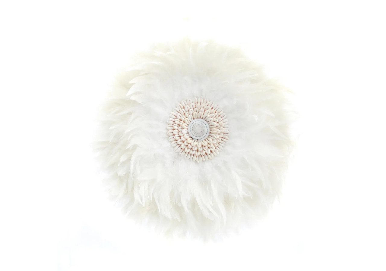 Affichage mural Juju Côtier - Élégant avec coquillages - BALE015W-M-50 - Bazar Bizar