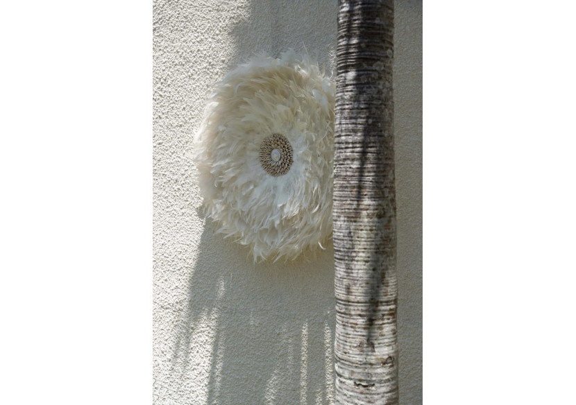 Affichage mural Juju Côtier - Élégant avec coquillages - BALE015W-M-50 - Bazar Bizar