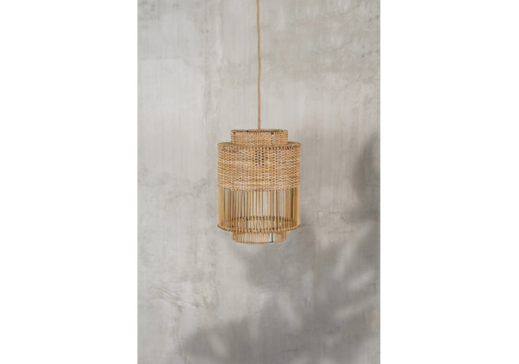 Suspension Rattan Colonial - Élégance Artisanale - JABR029N - Bazar Bizar 2