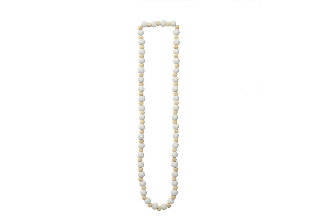 Collier Canggu - Blanc Naturel - Élégance Naturelle - JABR024NW - Bazar Bizar