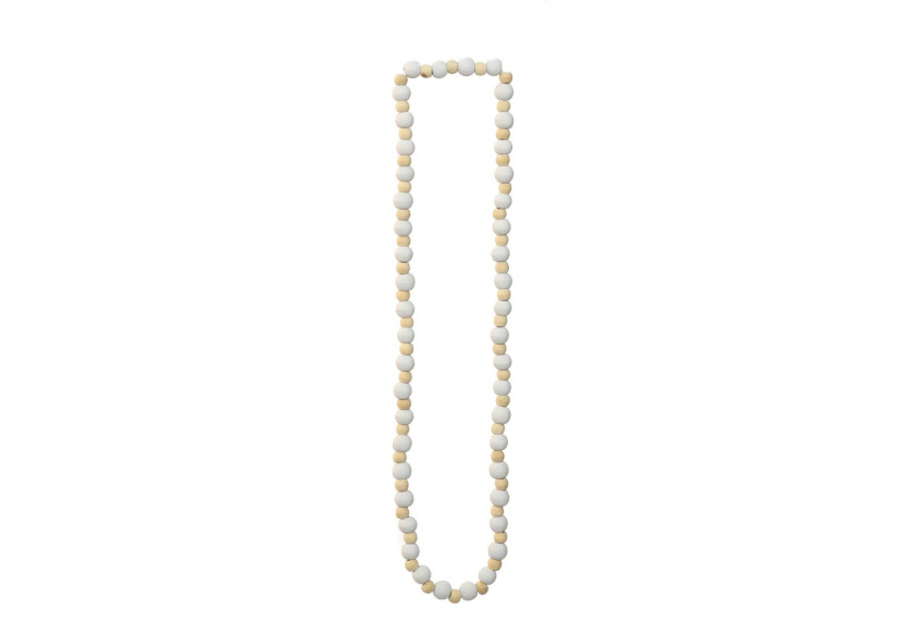 Collier Canggu - Blanc Naturel - Élégance Naturelle - JABR024NW - Bazar Bizar