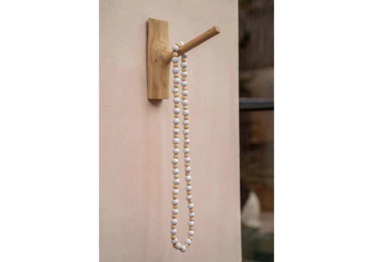 Collier Canggu - Blanc Naturel - Élégance Naturelle - JABR024NW - Bazar Bizar 2