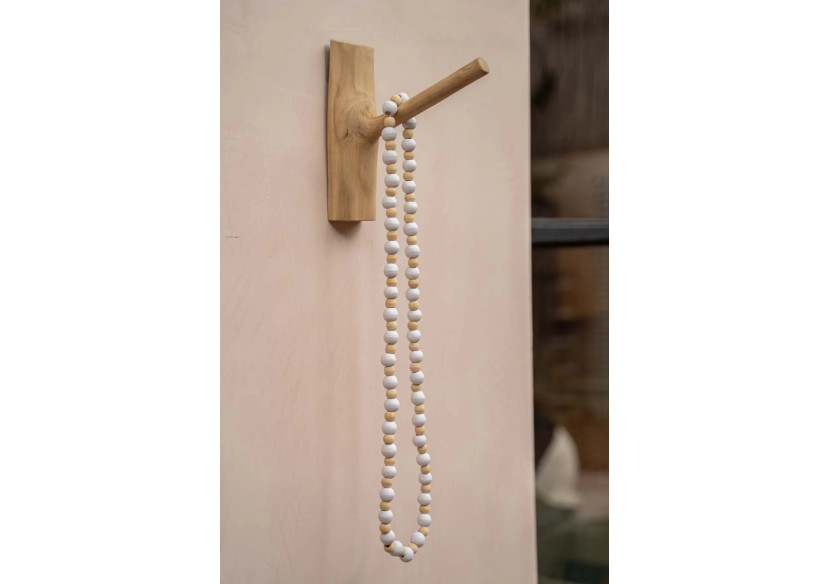 Collier Canggu - Blanc Naturel - Élégance Naturelle - JABR024NW - Bazar Bizar