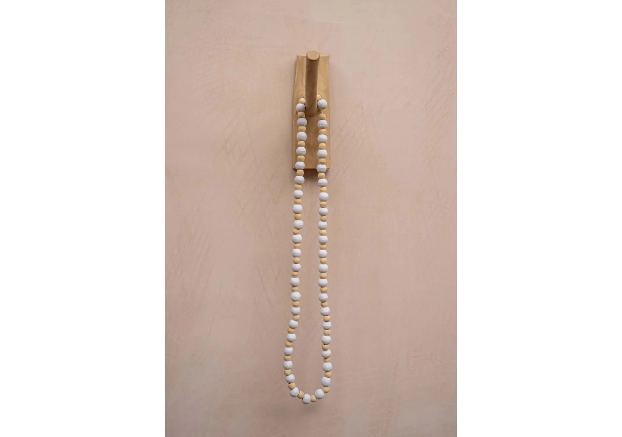 Collier Canggu - Blanc Naturel - Élégance Naturelle - JABR024NW - Bazar Bizar