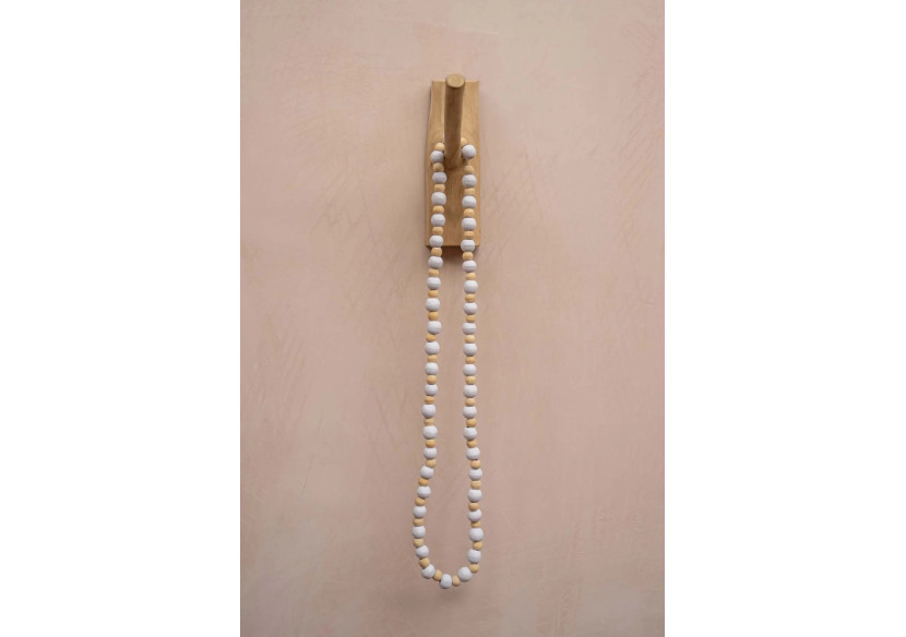 Collier Canggu - Blanc Naturel - Élégance Naturelle - JABR024NW - Bazar Bizar