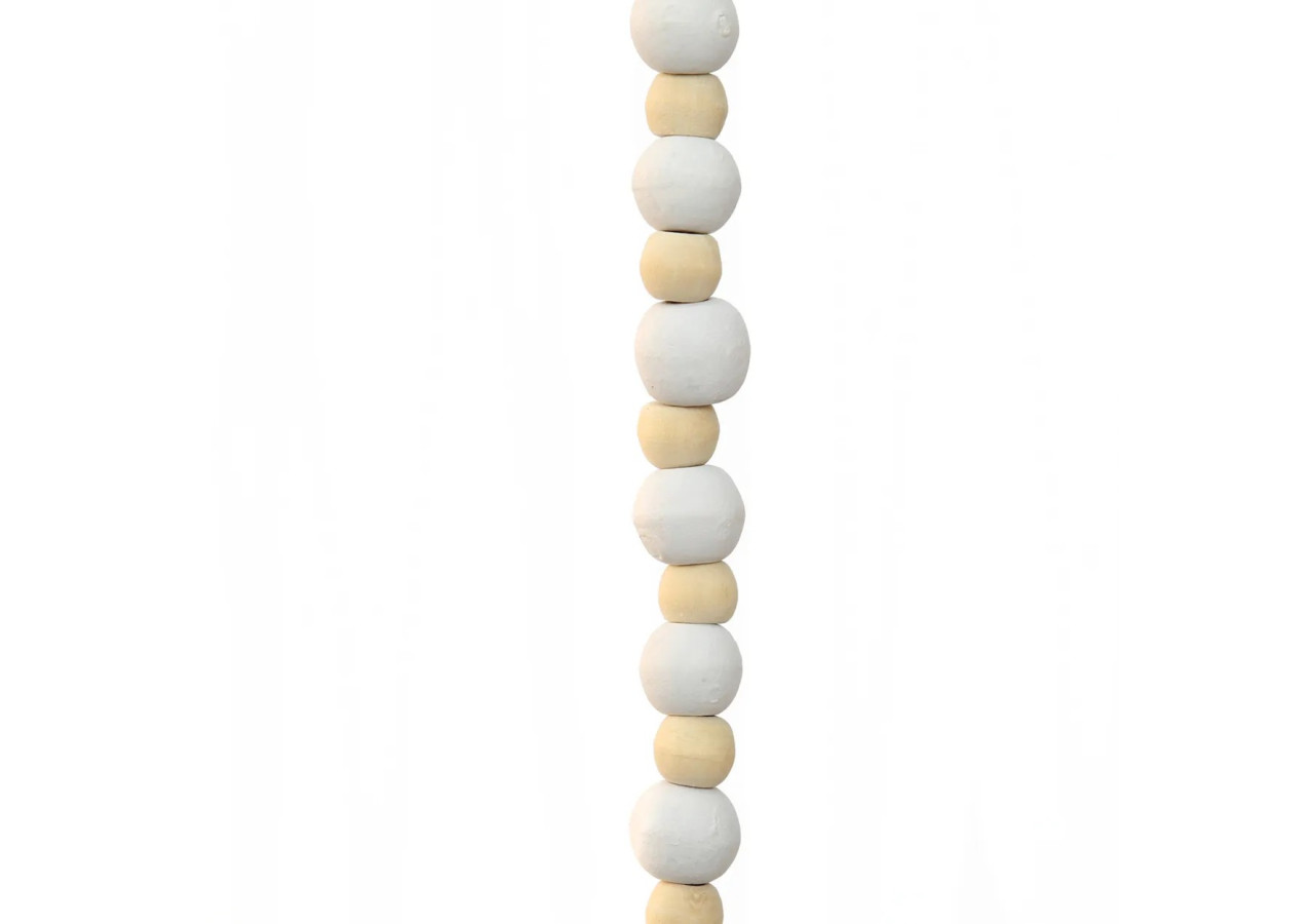 Collier Canggu - Blanc Naturel - Élégance Naturelle - JABR024NW - Bazar Bizar