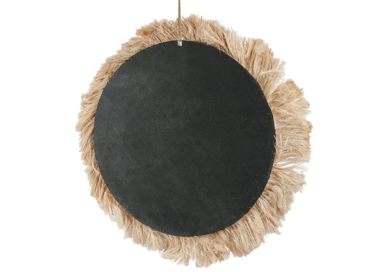 Miroir Capri - Naturel - L - Élégance Naturelle - JAPA026N-L-85 - Bazar Bizar