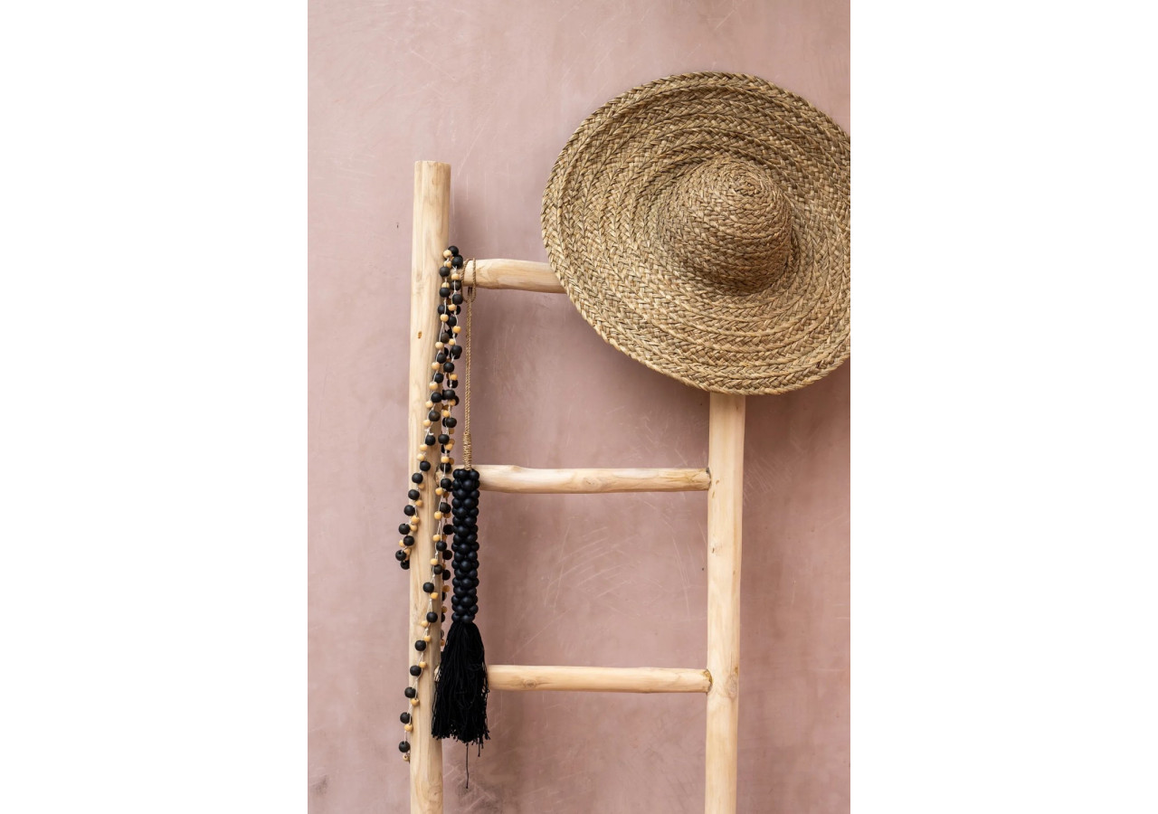 Collier Canggu - Noir Naturel - Élégance Bohème - JABR024NB - Bazar Bizar