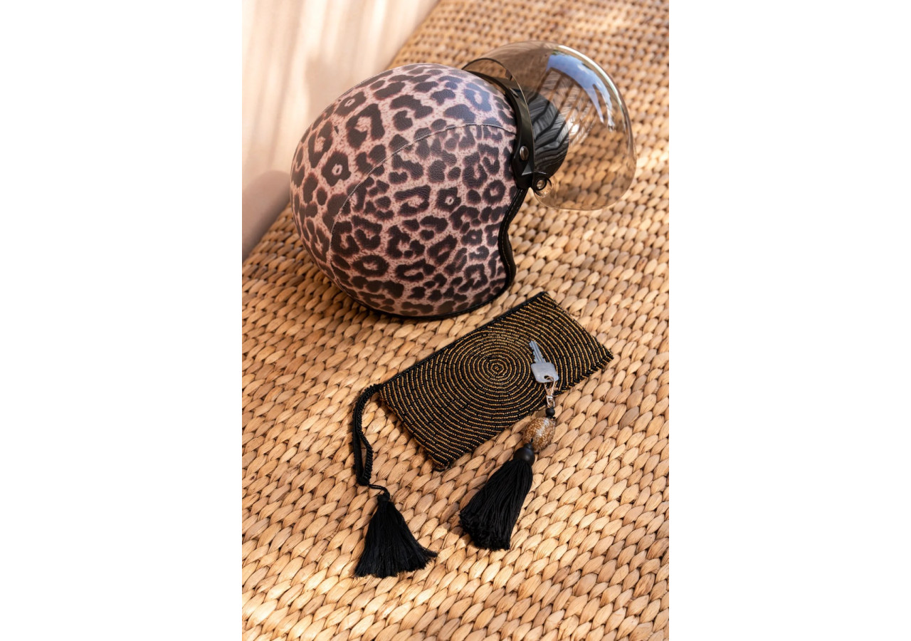 Pochette en perles dorées - BABE007BG - Bazar Bizar