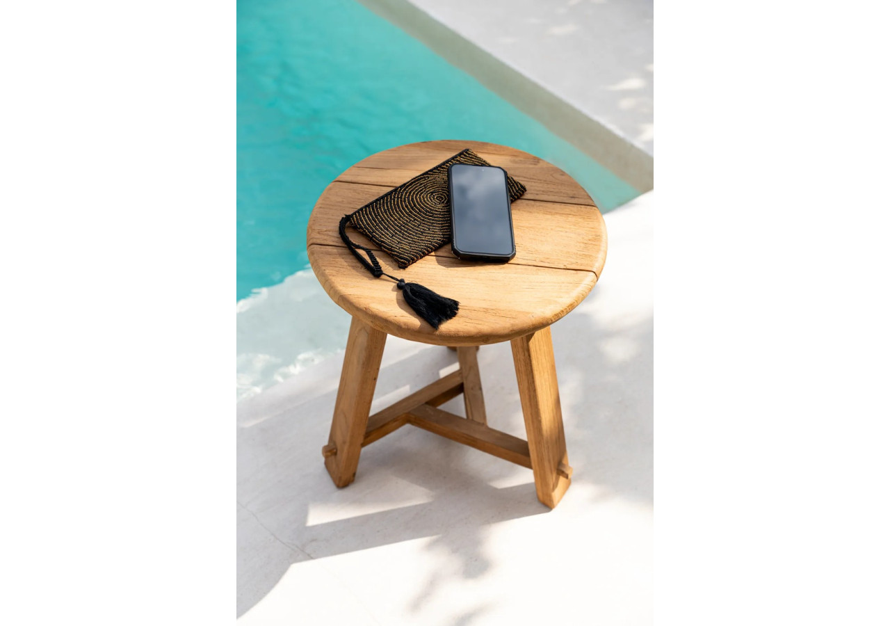 Pochette en perles dorées - BABE007BG - Bazar Bizar