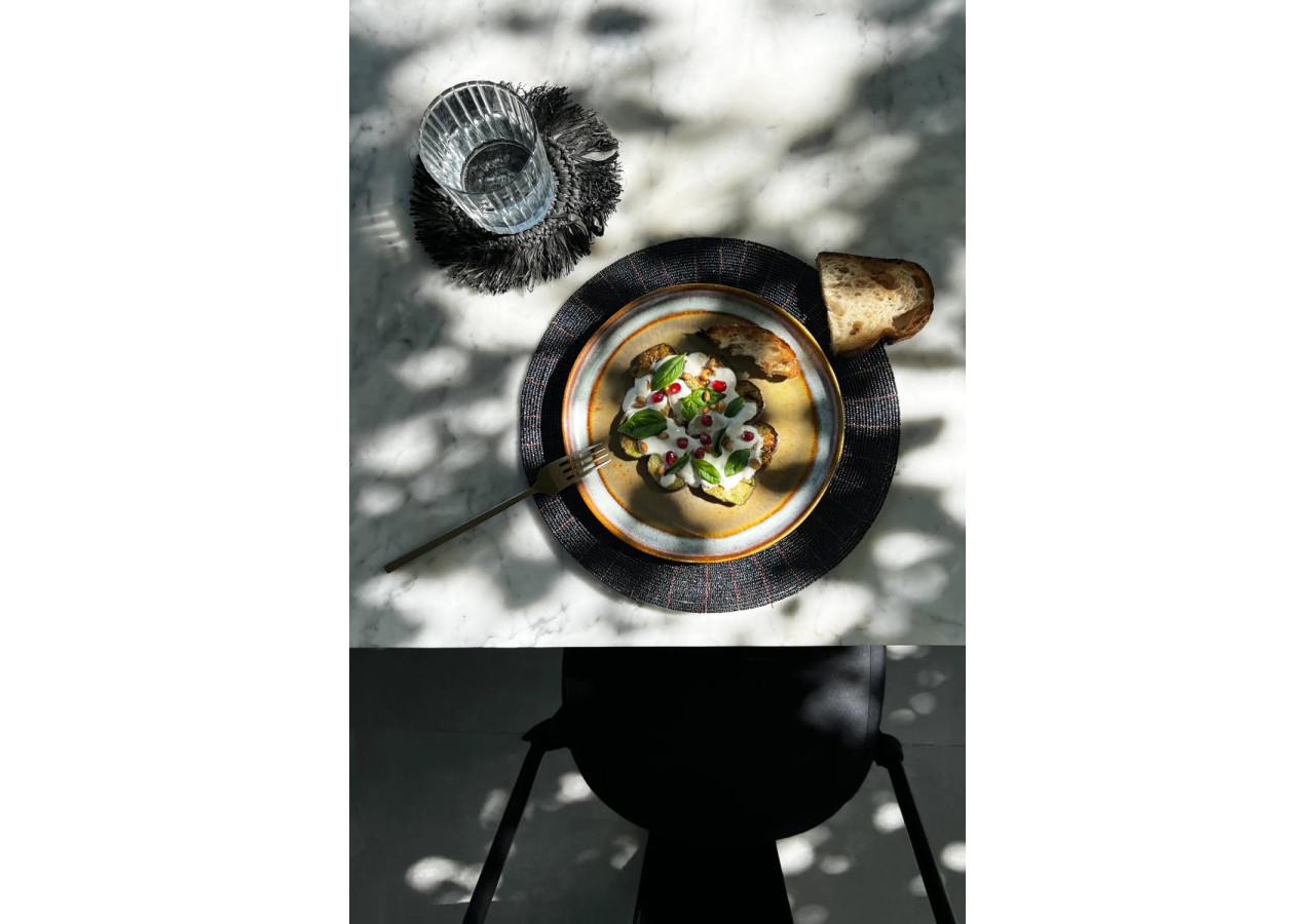 Set de sous-verres en perles - Noir - 40 cm - BABE003B-30 - Bazar Bizar