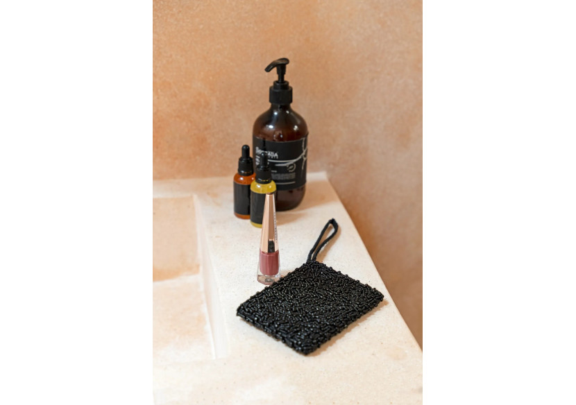 Portefeuille perle noire - Élégance bohème - BABE009B - Bazar Bizar Portefeuille perle noire - Élégance bohème - BABE009B - Bazar Bizar