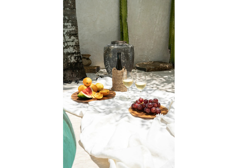 Assiette ronde en racine de teck - Taille M - BASU101-M - Bazar Bizar Assiette ronde en racine de teck - Taille M - BASU101-M - Bazar Bizar