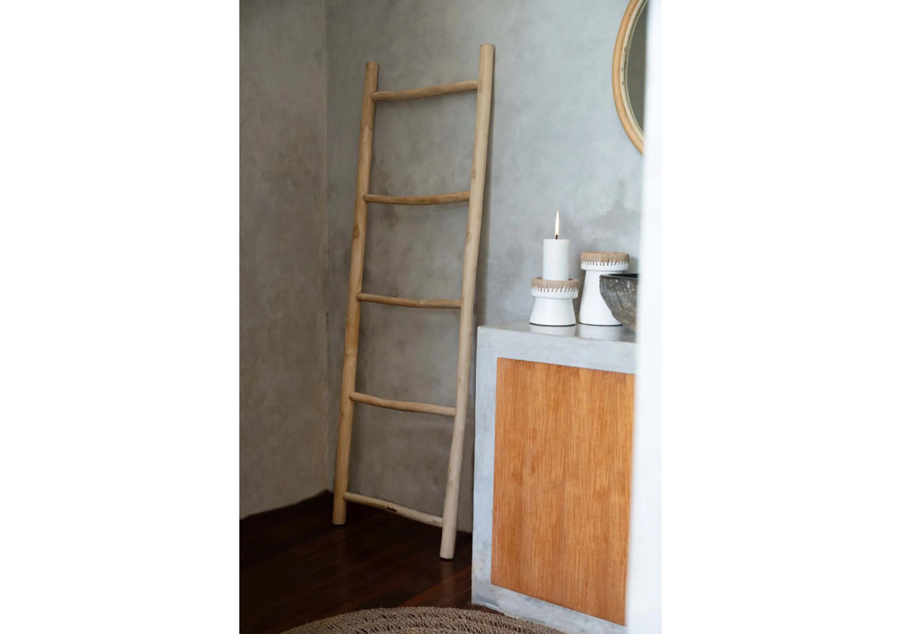 Échelle Tulum - Naturelle - 165 cm - JAHU004N-165 - Bazar Bizar