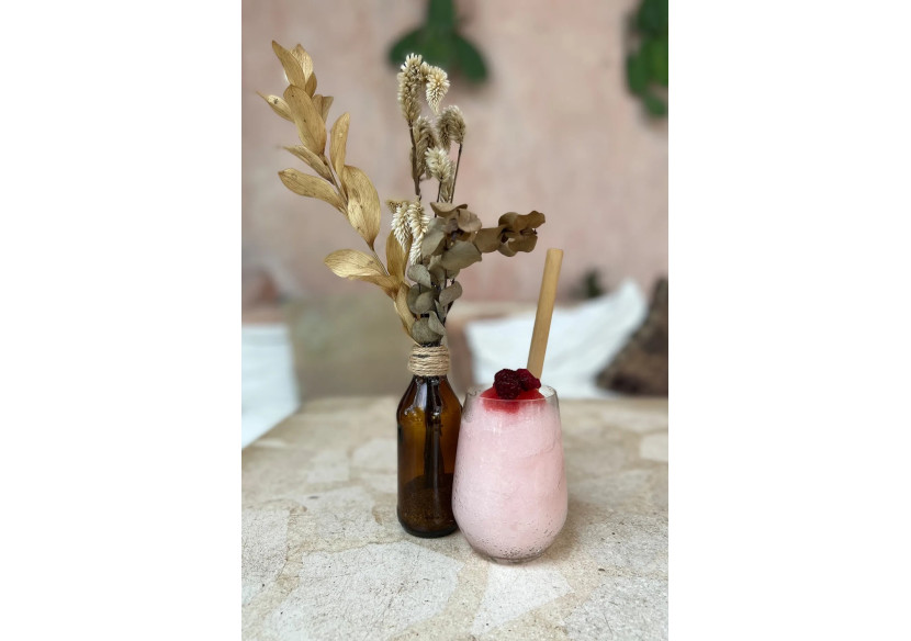 Pailles en bambou - Set de 10 avec brosse de nettoyage - BASU002 - Bazar Bizar