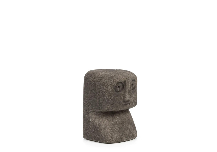 Statue en Pierre Sumba n°14 - Sculpture Artisanale en Grès - BAHRA014 - Bazar Bizar