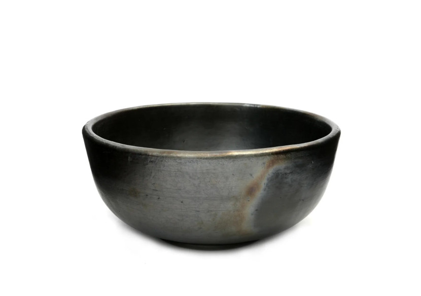 Bol en Terracotta Brûlé - Noir - Grand - JAES005B-L - Bazar Bizar Bol en Terracotta Brûlé - Noir - Grand - JAES005B-L - Bazar Bizar