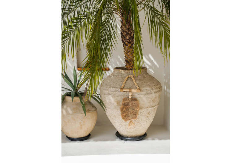 Tassel en Raffia - Fait Main par Artisans Balinais - BALE052N - Bazar Bizar 2