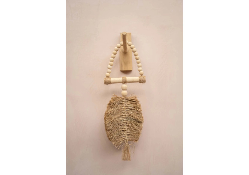 Tassel en Raffia - Fait Main par Artisans Balinais - BALE052N - Bazar Bizar