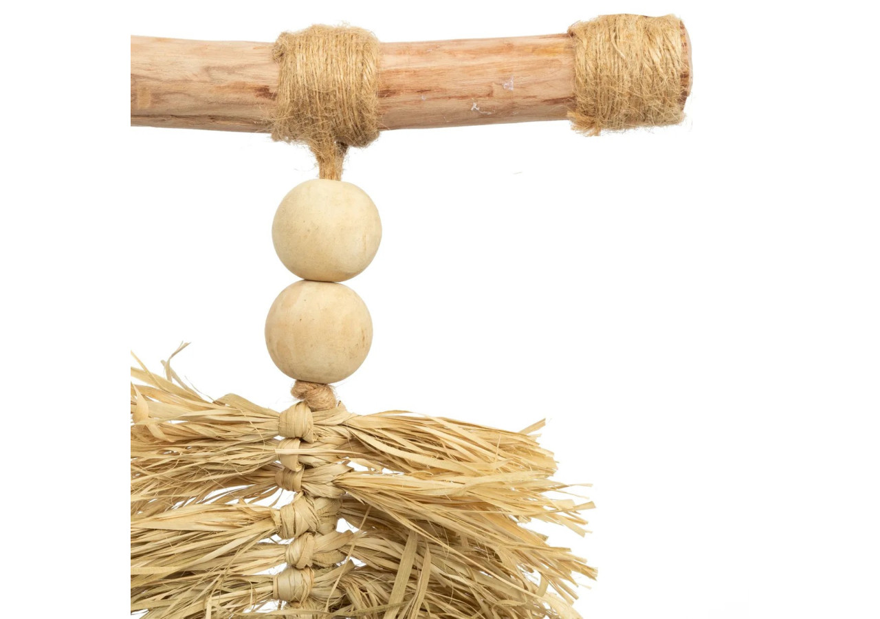 Tassel en Raffia - Fait Main par Artisans Balinais - BALE052N - Bazar Bizar