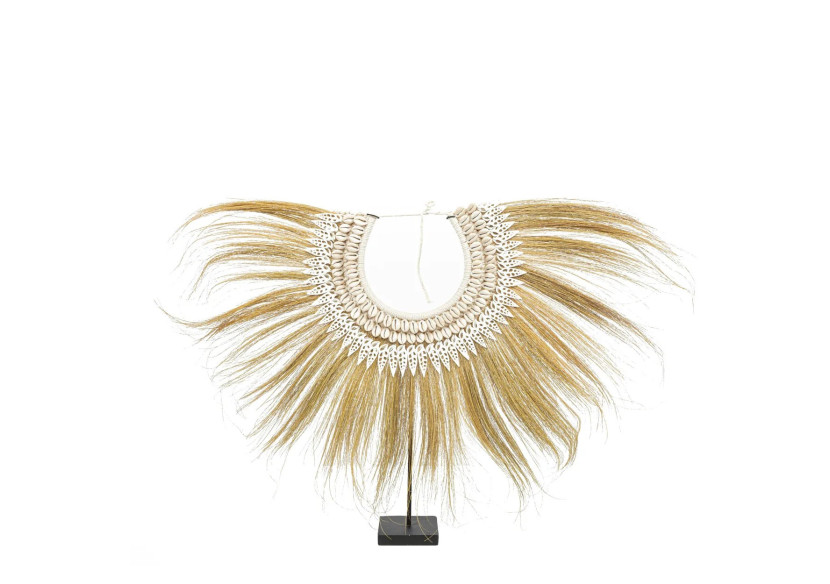 Élément de Décoration en Rayung sur Socle - Beauté Boho - BALE063NW - Bazar Bizar