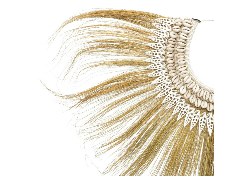 Élément de Décoration en Rayung sur Socle - Beauté Boho - BALE063NW - Bazar Bizar